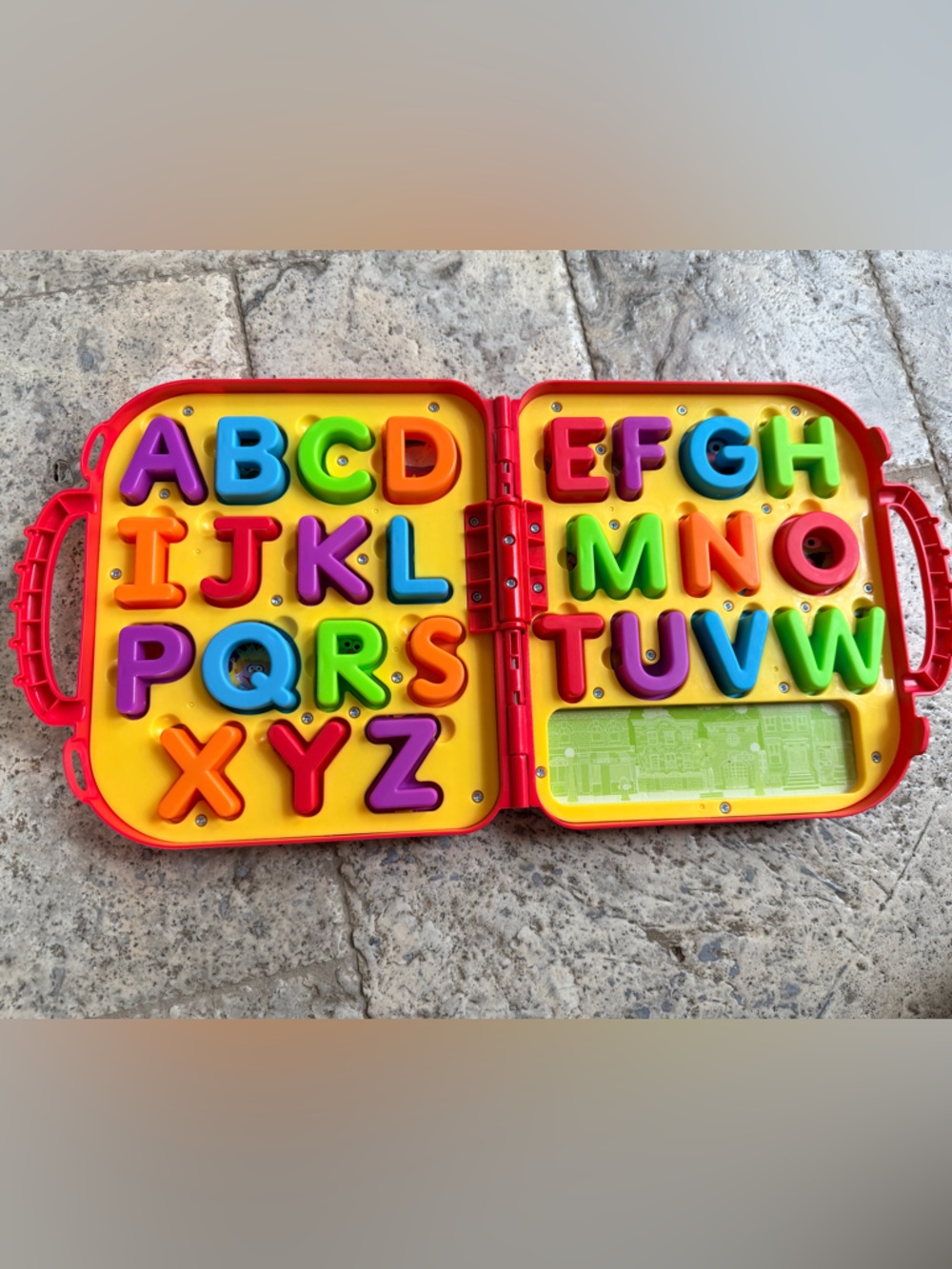 Kids Alphabet Puzzle Case - Multicolor